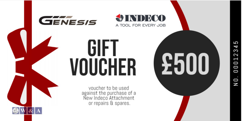 £500 gift voucher - Kindly donated by GENESIS