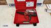 HILTI DD5 nail gun c/w case - 2