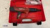 HILTI DD5 nail gun c/w case - 3