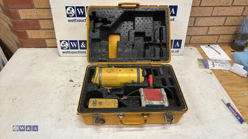 TOPCON TP-L2 pipe laser c/w case