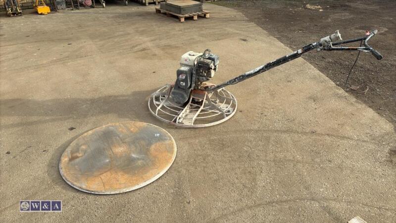 REDBAND concrete power float c/w finishing pan