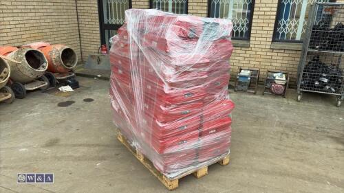 Pallet of empty HILTI cases