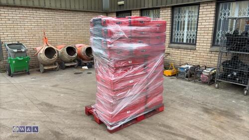 Pallet of empty HILTI cases