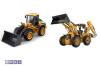 2 x Construction Models - JCB 4CX Backhoe Loader & Volvo L50H Wheel Loader RTR Radio Control Vehicle - Kindly donated by CAB GLAZING LTD