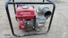 HONDA petrol water pump - 7