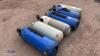 6 x DRAGER high pressure air cylinders - 3