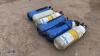 6 x DRAGER high pressure air cylinders - 4