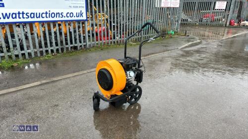 RATO 7hp petrol wheeled blower (unused)