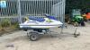 SEADOO GS Rotax powered jet ski (s/n C1A8M00344) c/w trailer - 6