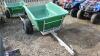 RANCHER 500ltr ATV tipping trailer (unused)