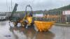 BARFORD SXR3000 4wd dumper c/w front mounted swing round post knocker, side shift, hydraulic stabiliser & dumper skip - 3