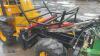 BARFORD SXR3000 4wd dumper c/w front mounted swing round post knocker, side shift, hydraulic stabiliser & dumper skip - 14