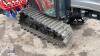 MITSUBISHI GCR22 LGP rubber tracked tractor, A/C, F/R shuttle (s/n 70207) (65hrs only) c/w SKLP 9 row planter - 8