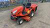 2006 KUBOTA GR2100-2 diesel ride on mower c/w 48'' cutting deck & collector (s/n 21917)