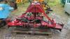 HUXLEY DEMO TR66 tractor mounted hydraulic triple cylinder mower - 10