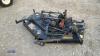 5ft out front mower deck c/w wheels & brackets - 11