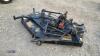 5ft out front mower deck c/w wheels & brackets - 12