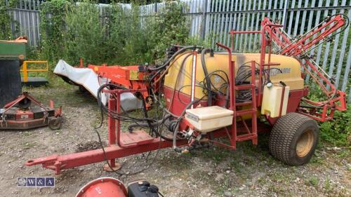 GAMBETTI 1600ltr single axle trailed sprayer