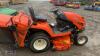 2009 KUBOTA GR2100-2 4wd diesel mower c/w 48'' cutting deck & collector (s/n 34444) - 4