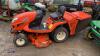 2009 KUBOTA GR2100-2 4wd diesel mower c/w 48'' cutting deck & collector (s/n 34444) - 9