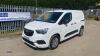 2020 VAUXHALL COMBO 2300 SPORTIVE S/S diesel panel van (DY20 RZC) with side loading door (MoT 2nd July 2025)(V5 & spare key in office)