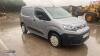 2021 CITROEN BERLINGO 650 EN-PRISE PRO BHDI 3-seater van with side loading door(CK71 MKA)(MoT 1st September 2025)(V5 & spare key in office) - 7