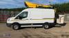 2015 FORD TRANSIT 6-speed van with VARSALIFT RTM-36-F cherry picker (YT65 EMV)(MoT 5th December 2024)(V5, individual approval certificate & disc in office) - 11