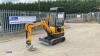 2024 LM10 rubber tracked excavator (s/n 24A170506) with bucket, blade & piped