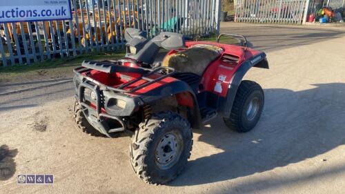 BOMBARDIER TRAXTER 4wd petrol quad