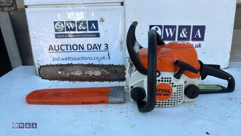 STIHL MS180 chainsaw