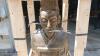 Crated warrior statue in bronze finish - 5