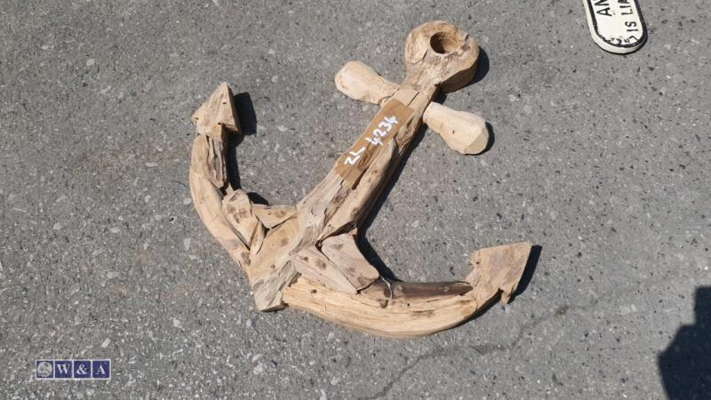 Driftwood anchor