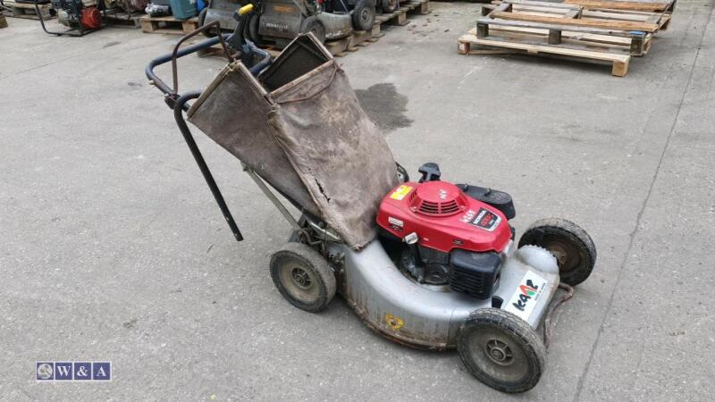 DANARM KAAZ petrol rotary mower c/w collection box