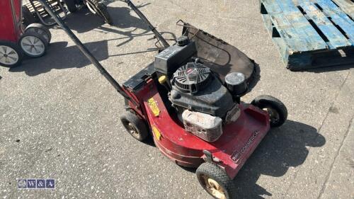 TORO petrol rotary mower c/w collection box