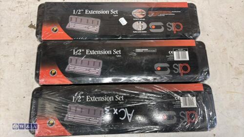 3 x SIP 1/2'' extension kits