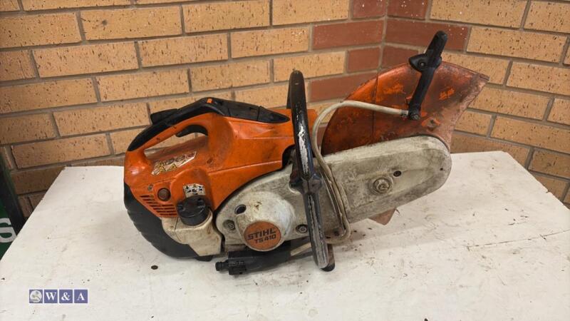 STIHL TS410 petrol driven stone saw