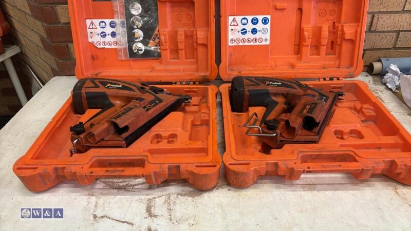 2 x PASLODE IM360Ci nail guns c/w cases