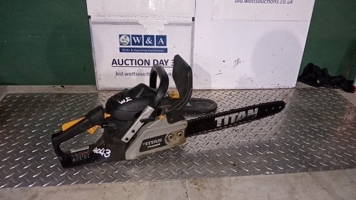 TITAN petrol chainsaw