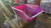 RANCHER 250ltr tipping wheelbarrow (purple) - 3