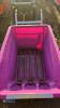 RANCHER 250ltr tipping wheelbarrow (purple) - 5