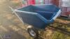 RANCHER 250ltr tipping wheel barrow (blue) - 3