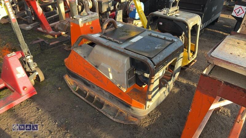 WACKER DPU7060 diesel compaction plate c/w remote