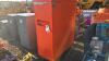 Large wheeled site cabinet (orange) - 4