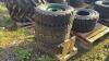 4 x LAND ROVER wheels & tyres (205 R16) - 4