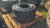 Pair of forklift tyres (8.25 - 15) - 3