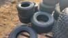 Pallet of mixed mower / quad tyres - 5