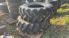 2 x TITAN tyres (16.9 x 24) - 4