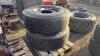 2 x wheels & tyres (385/65R22.5) - 3