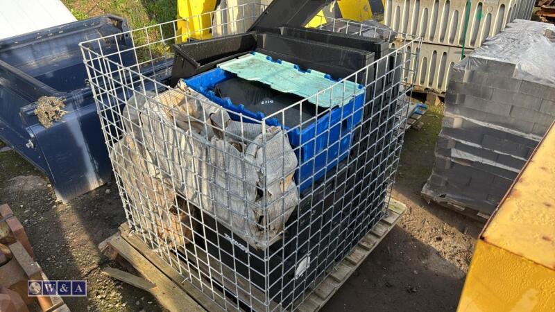 Crate of plant boxes