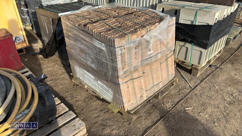 Pallet of roof tiles